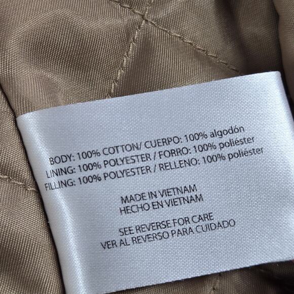 Vintage Orvis Jacket Canvas Lined Khaki Tan Barn Work Chore Coat Size XXL - Picture 9 of 13